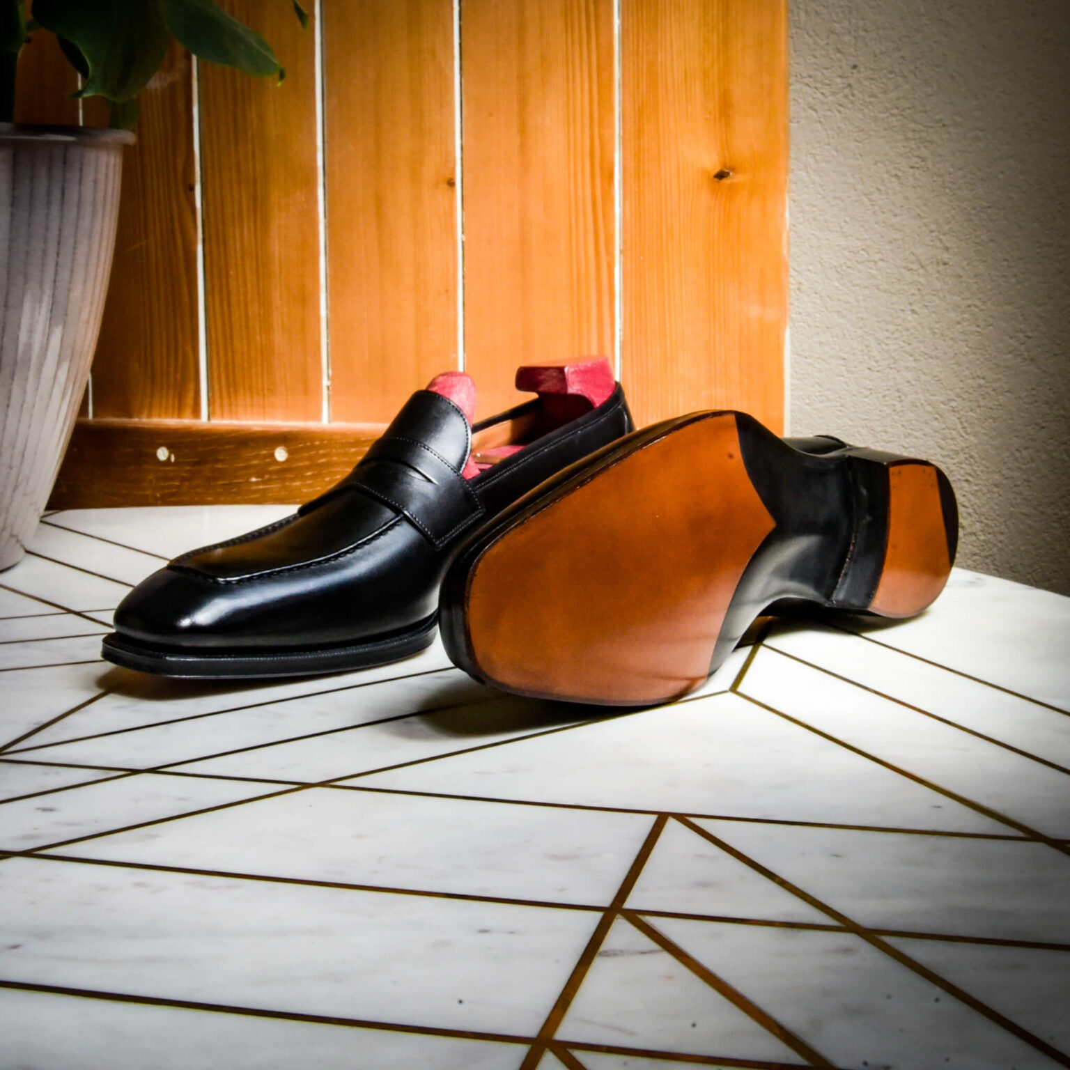 Monaco in Vintage Oak Calf - KN14 - Gaziano & Girling Ltd - Bespoke & Benchmade Footwear